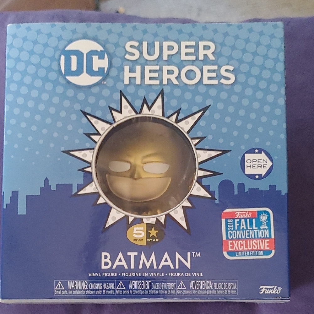 Funko Exclusive Gold Batman Figure